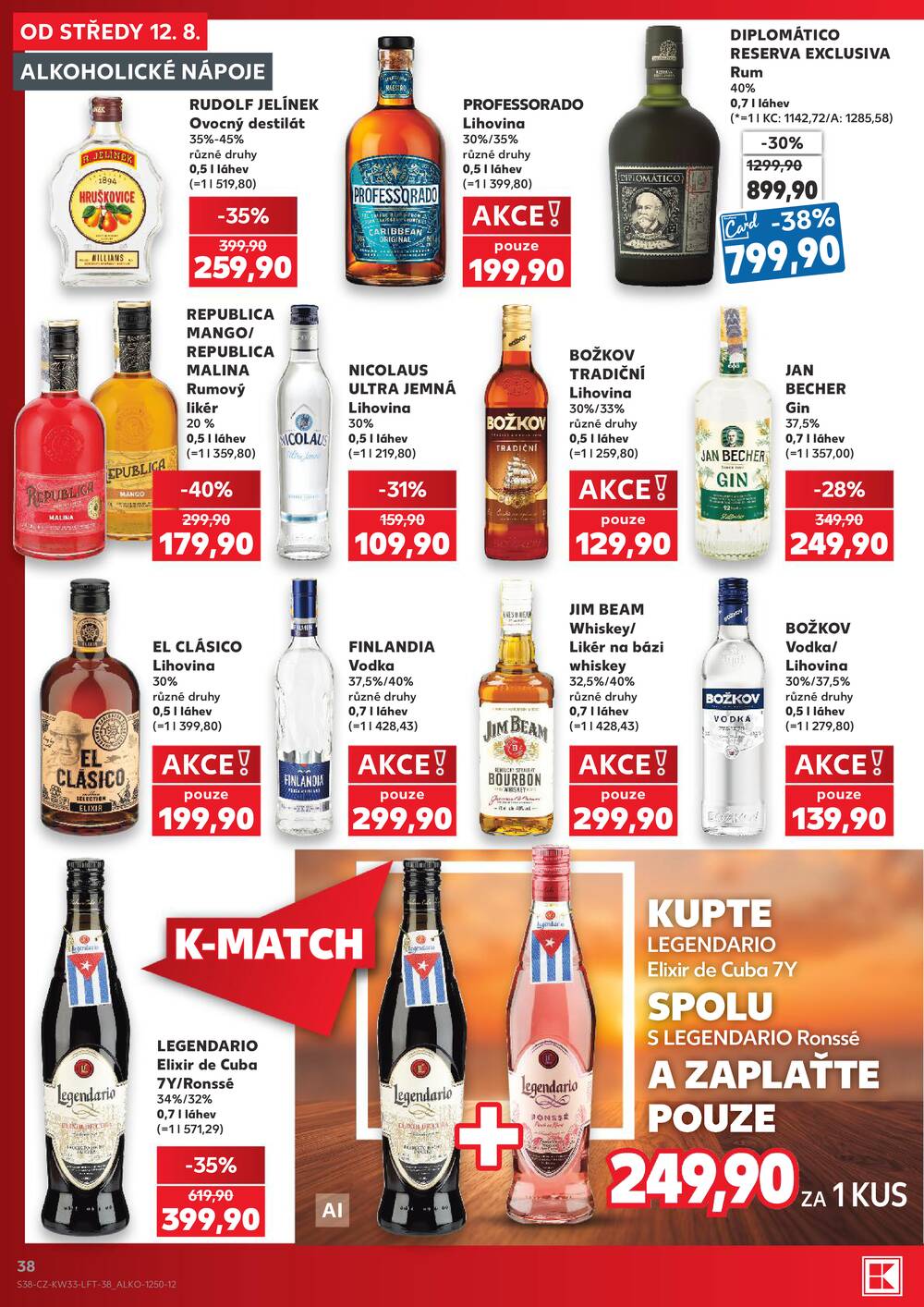 Kaufland 12.8. - 18.8. - Kaufland - Roudnice nad Labem