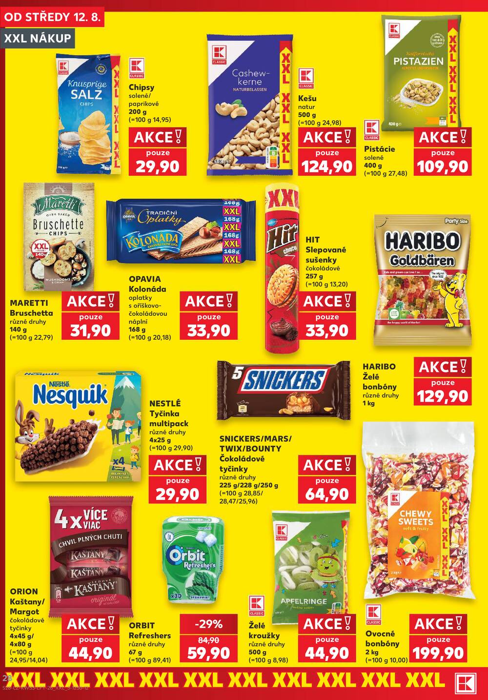 Kaufland 12.8. - 18.8. - Kaufland - Chomutov - centrum