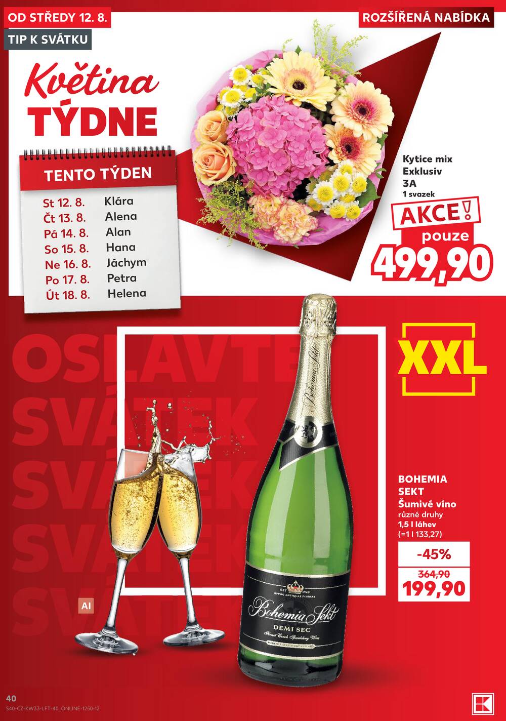 Kaufland 12.8. - 18.8. - Kaufland - Velké Meziříčí