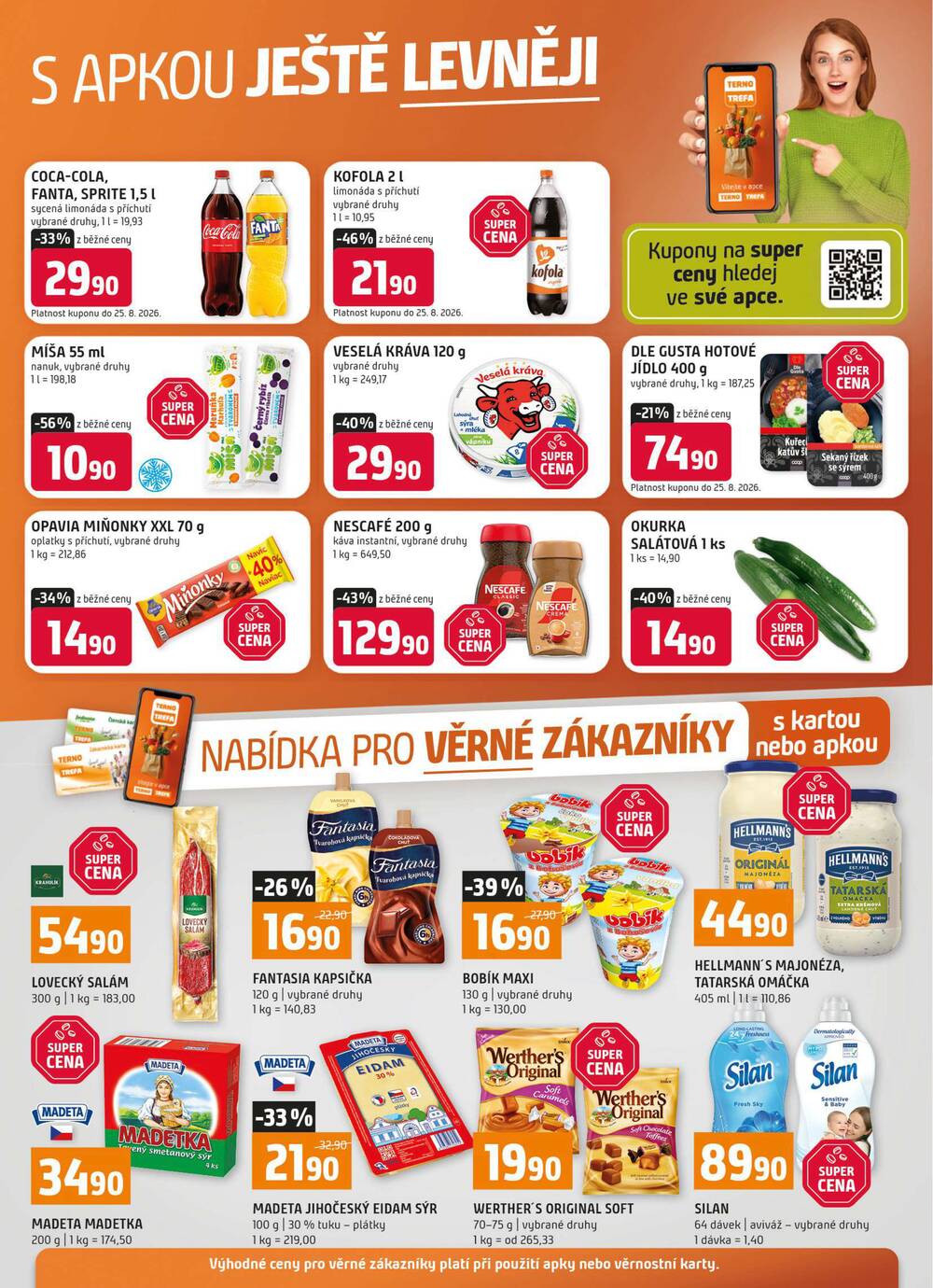 Leták Terno - Terno Hradec Králové 12.8. - 18.8. - strana 20 Leták Terno - Terno Hradec Králové 12.8. - 18.8. - strana 20