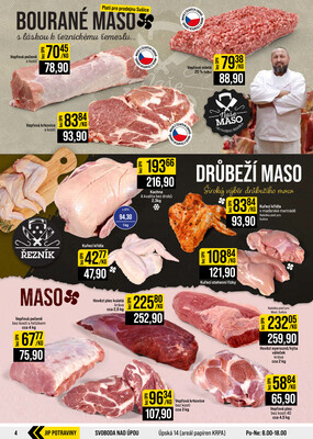 JIP Cash & Carry České Budějovice, Most, Náchod, Polička, Sušice a Svoboda nad Úpou od 12.8. do 18.8.2026