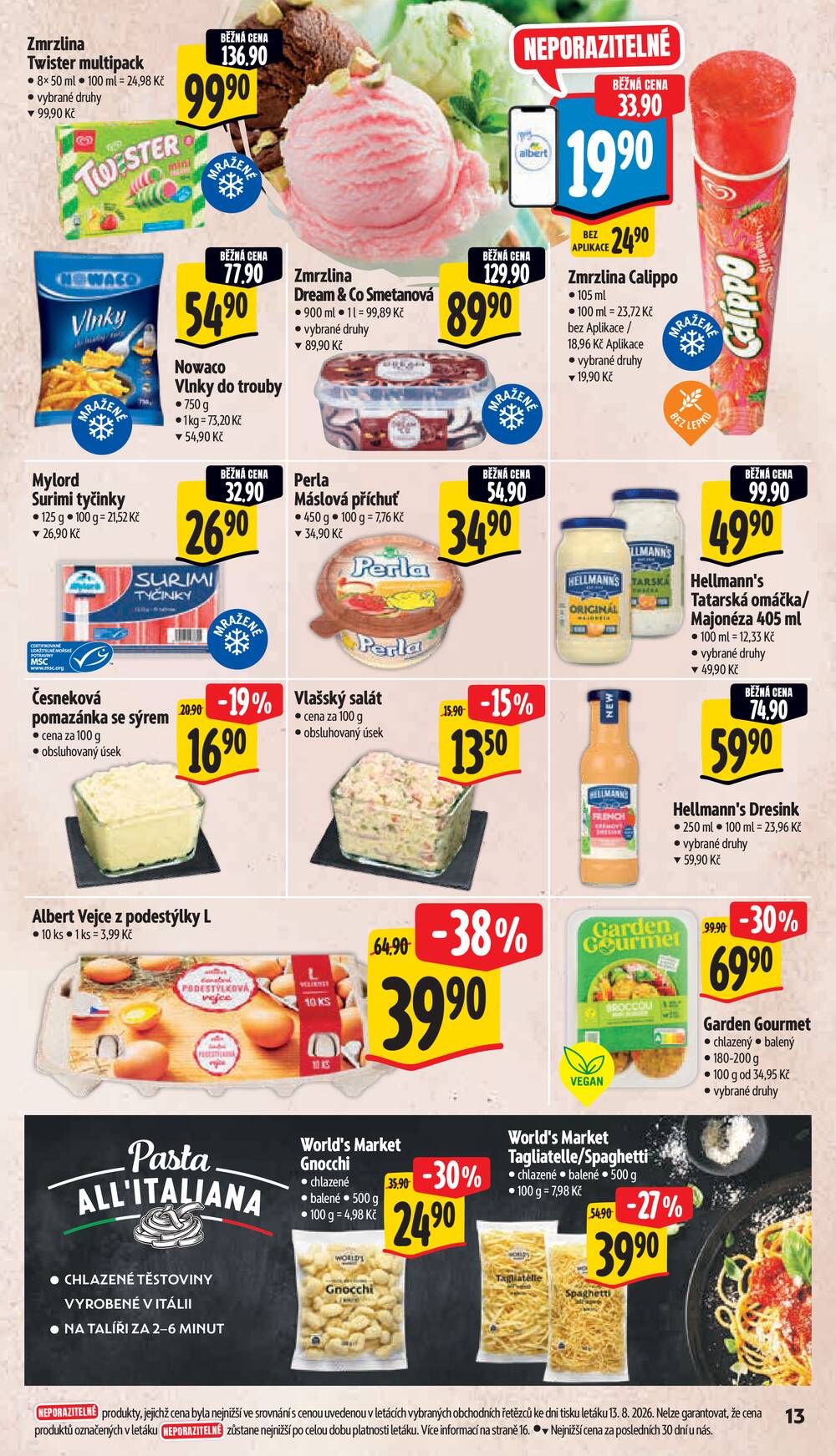 Albert Supermarket od 19.8. do 25.8.2026