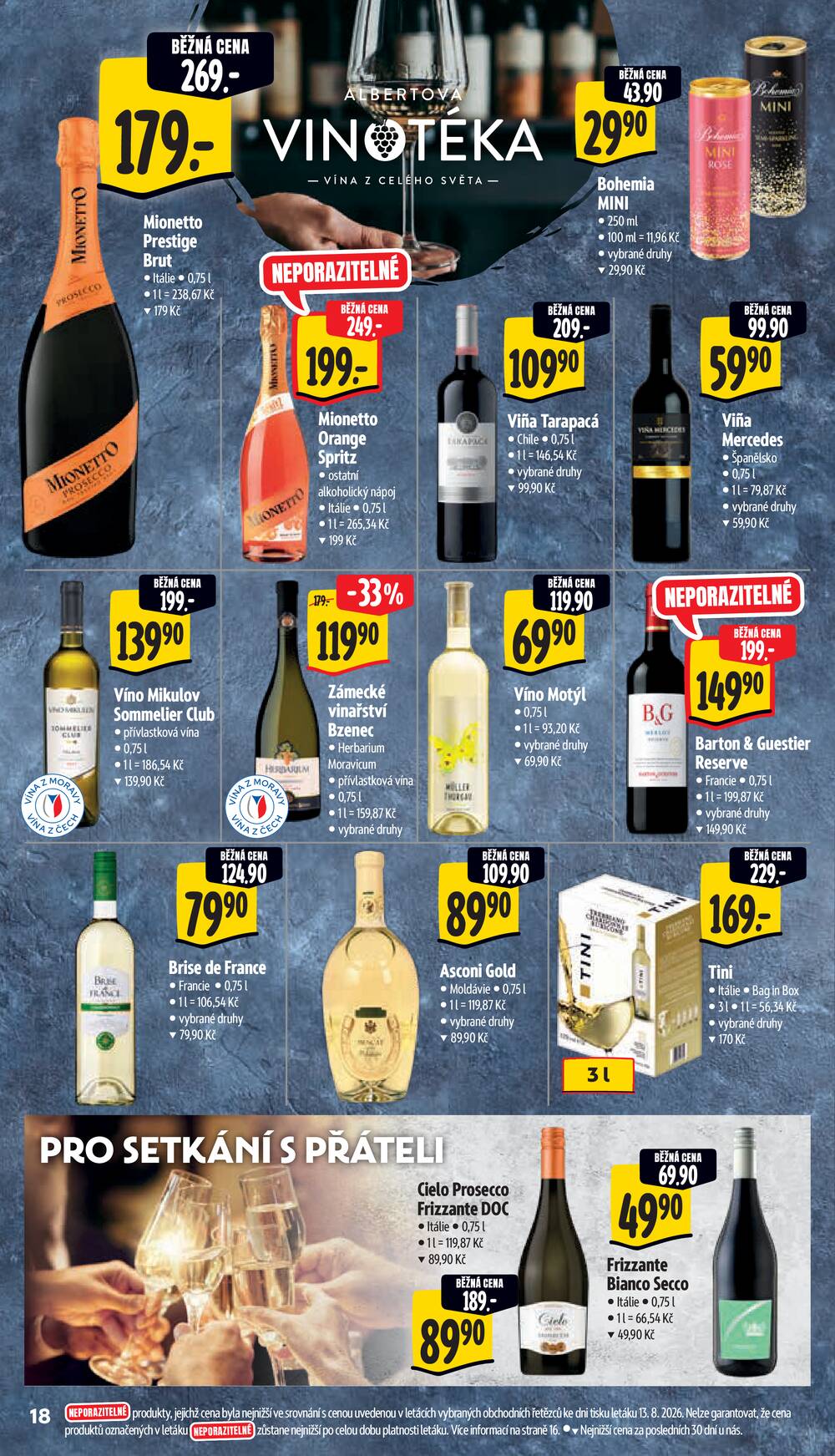 Albert Supermarket od 19.8. do 25.8.2026