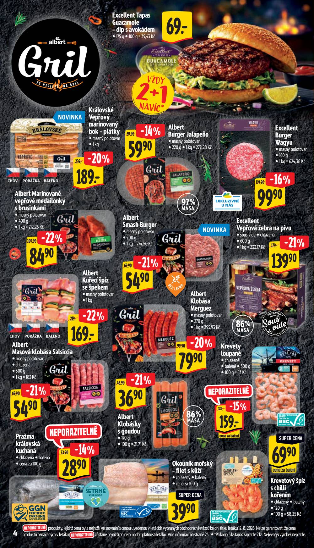 Albert Hypermarket Jihomoravský od 19.8. do 25.8.2026