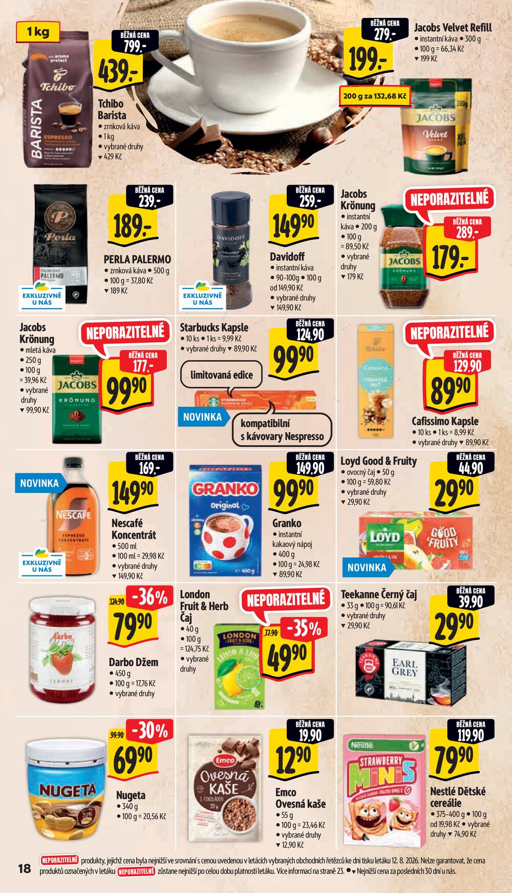 Albert Hypermarket Jihomoravský od 19.8. do 25.8.2026
