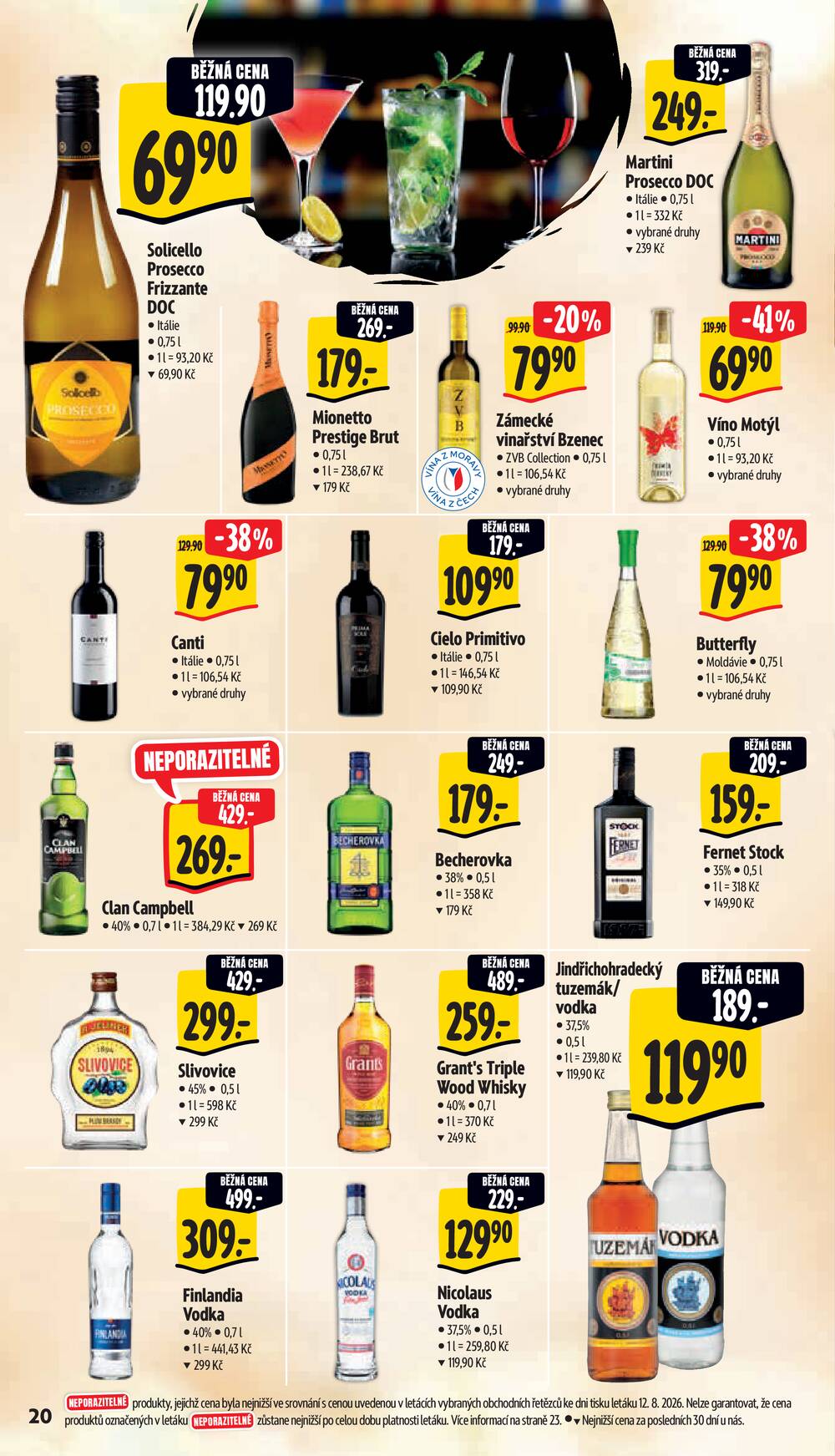 Albert Hypermarket Jihomoravský od 19.8. do 25.8.2026
