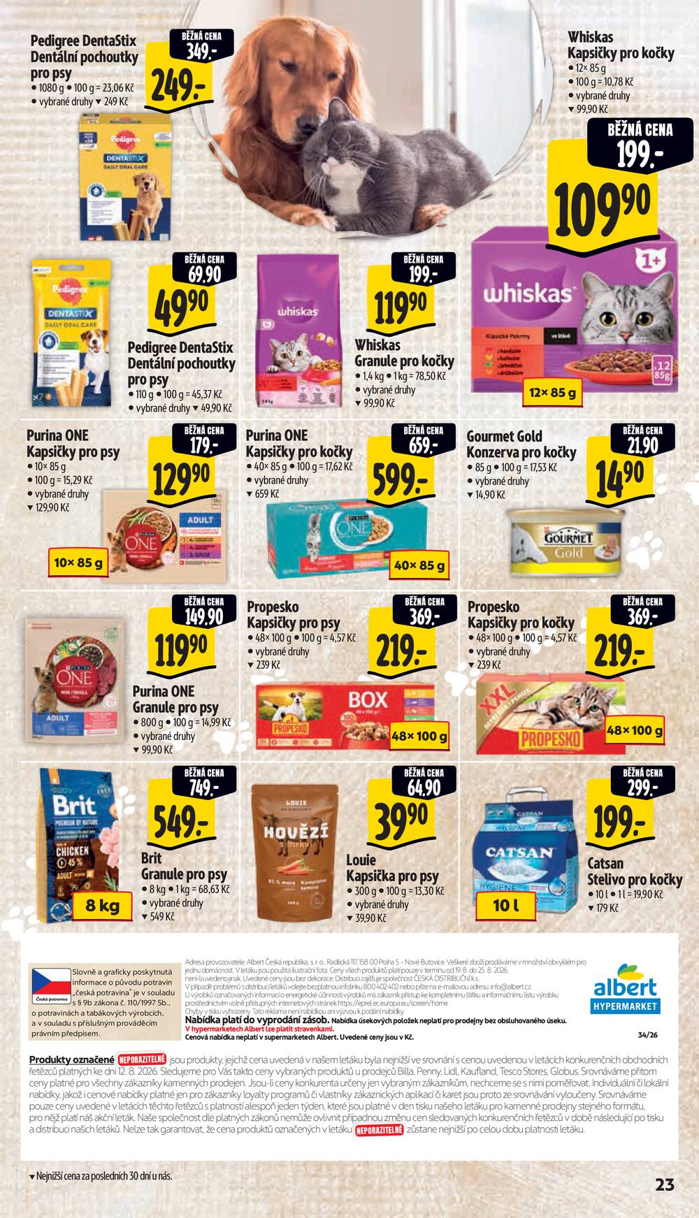 Albert Hypermarket Jihomoravský od 19.8. do 25.8.2026