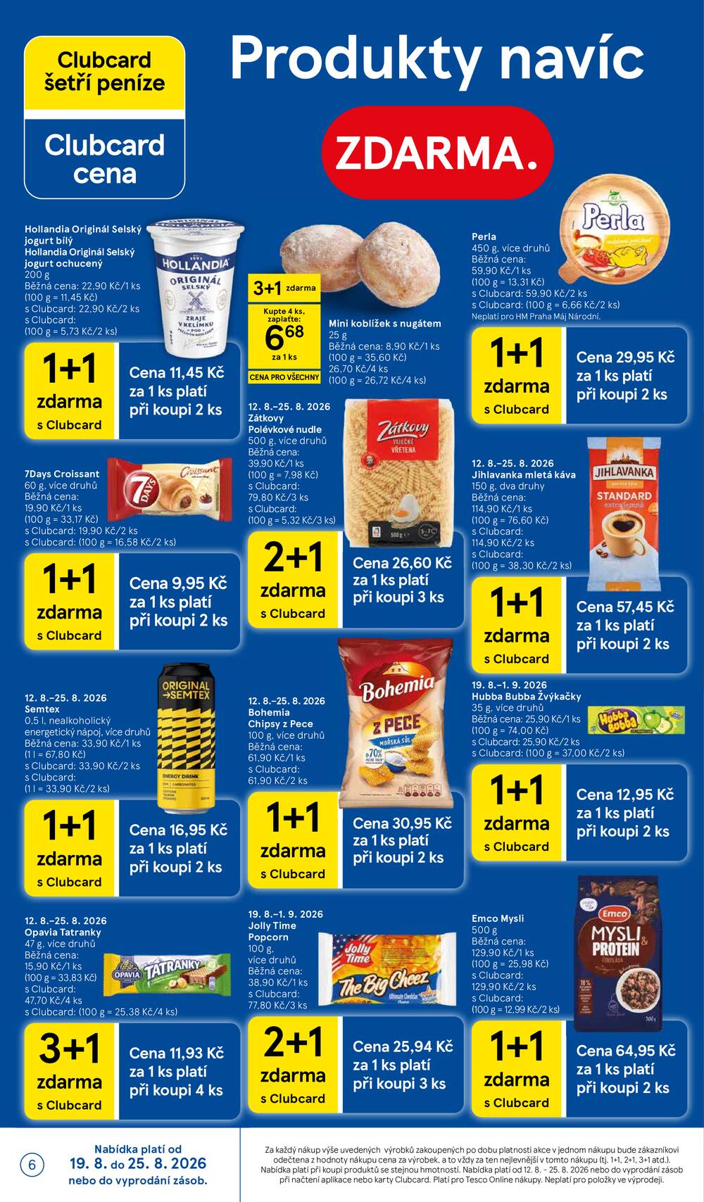 Tesco hypermarkety od 19.8. do 25.8.2026