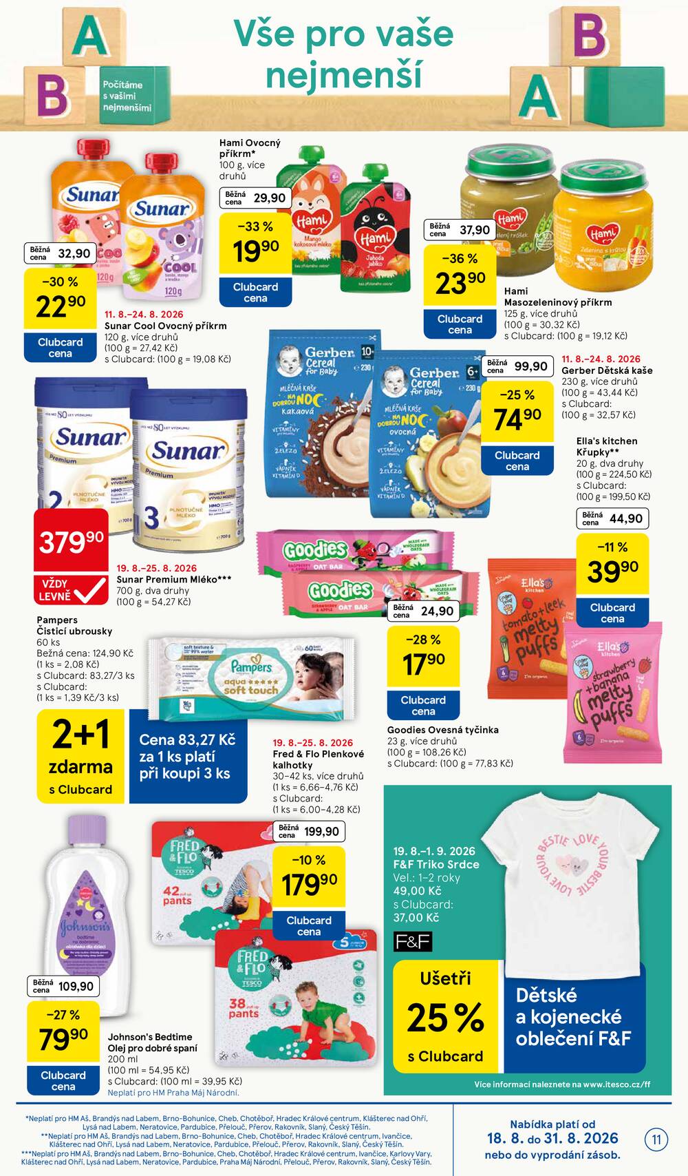 Tesco hypermarkety od 19.8. do 25.8.2026