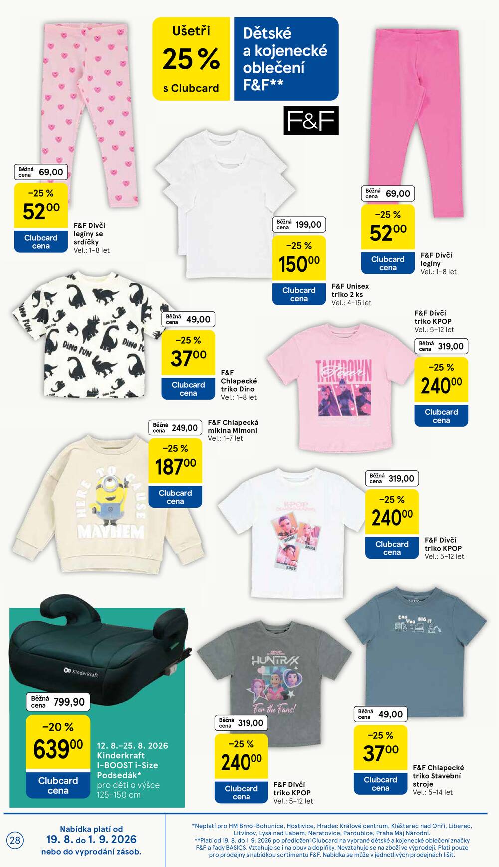 Tesco hypermarkety od 19.8. do 25.8.2026