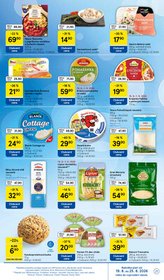 Tesco hypermarkety od 19.8. do 25.8.2026
