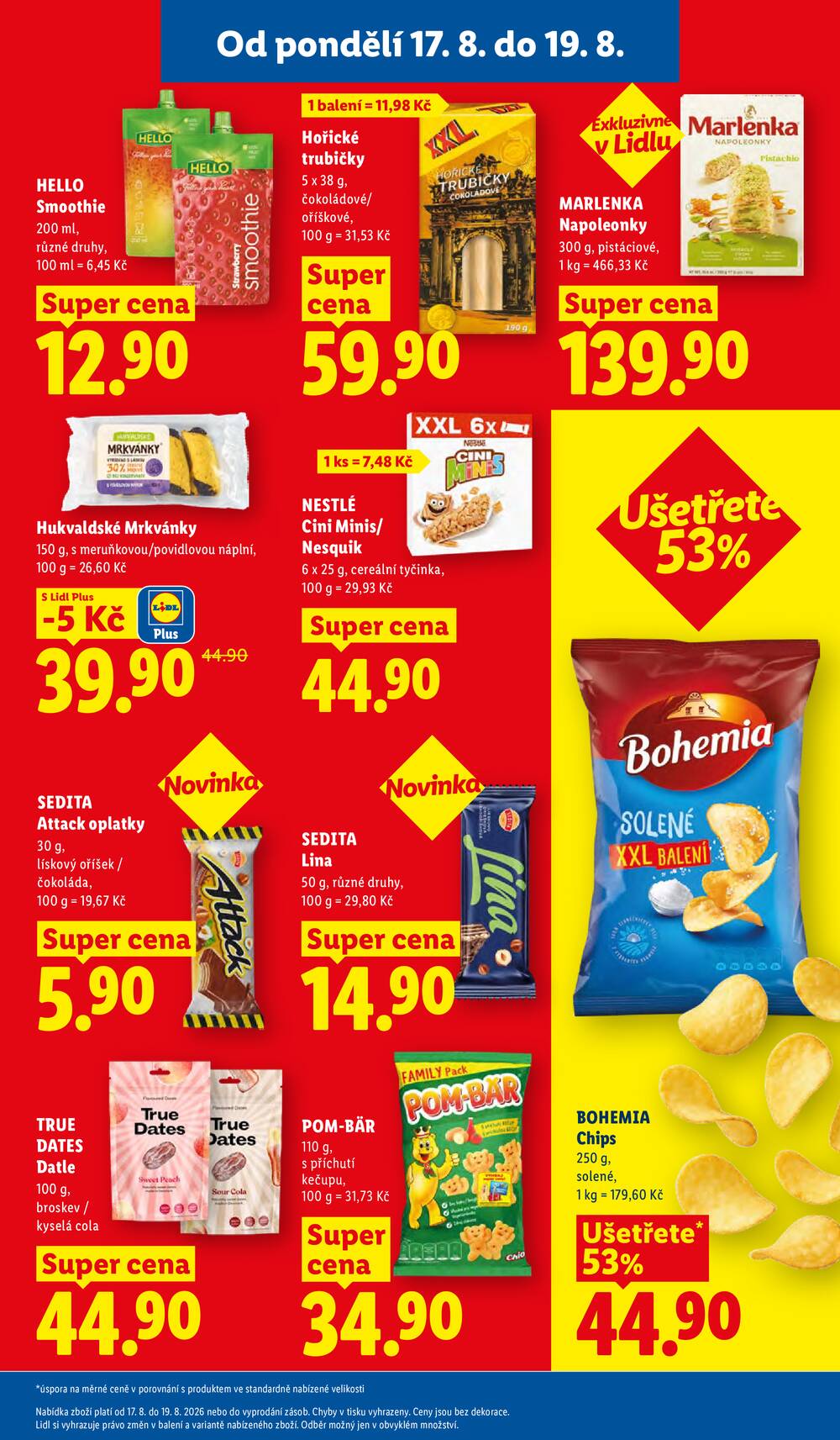 Lidl od 17.8. do 19.8.2026