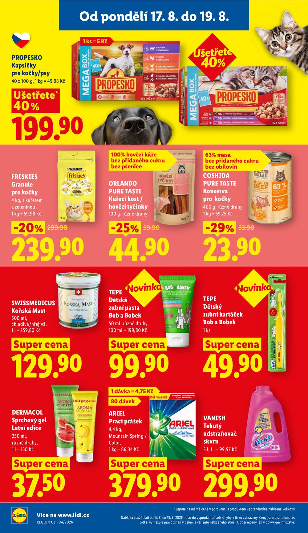 Lidl od 17.8. do 19.8.2026