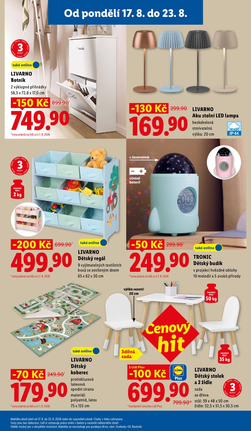 Lidl od 17.8. do 19.8.2026