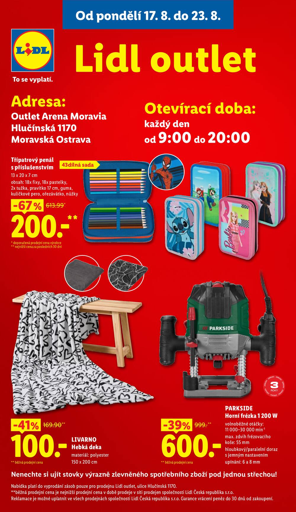 Lidl od 17.8. do 19.8.2026