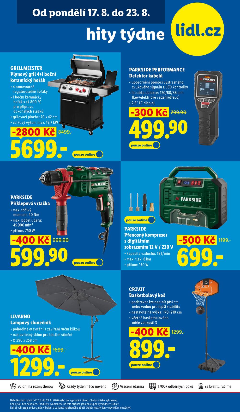 Lidl od 17.8. do 19.8.2026