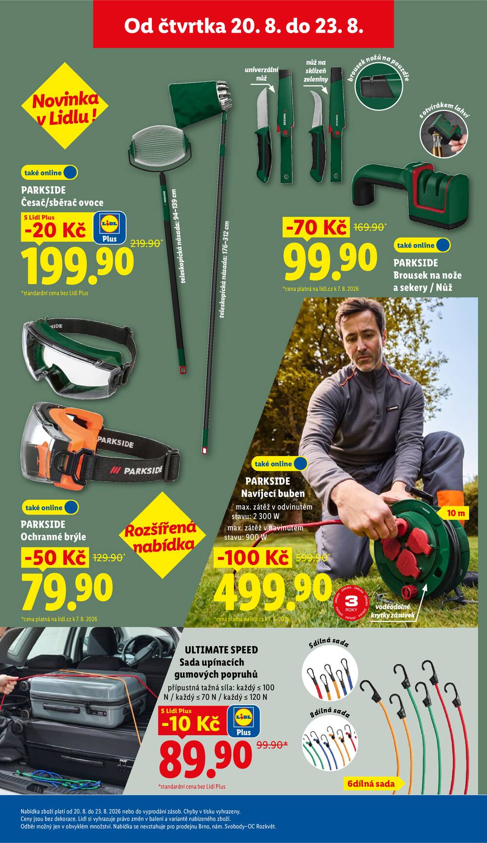 Lidl Čtvrtek od 20.8. do 23.8.2026