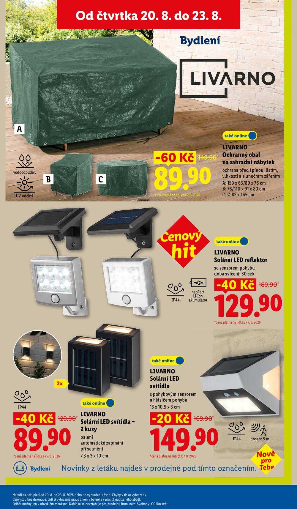 Lidl Spotřební zboží 17.8. - 23.8.
