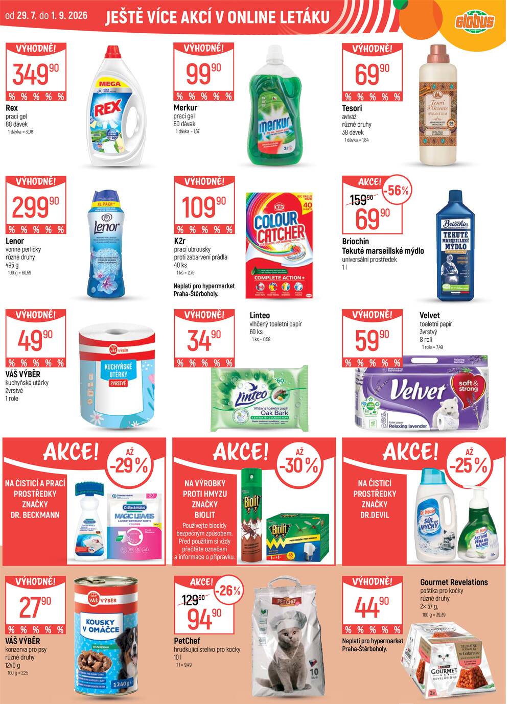 Leták Globus - Akční leták Globus 19.8. - 25.8.2026 - Globus Jenišov u Karlových Varů - strana 39 Leták Globus - Akční leták Globus 19.8. - 25.8.2026 - Globus Jenišov u Karlových Varů - strana 39