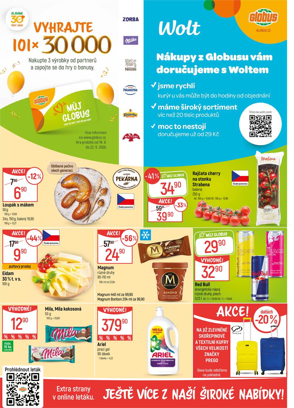 Leták Globus - Akční leták Globus 19.8. - 25.8.2026 - Globus Liberec - strana 2 Leták Globus - Akční leták Globus 19.8. - 25.8.2026 - Globus Liberec - strana 2