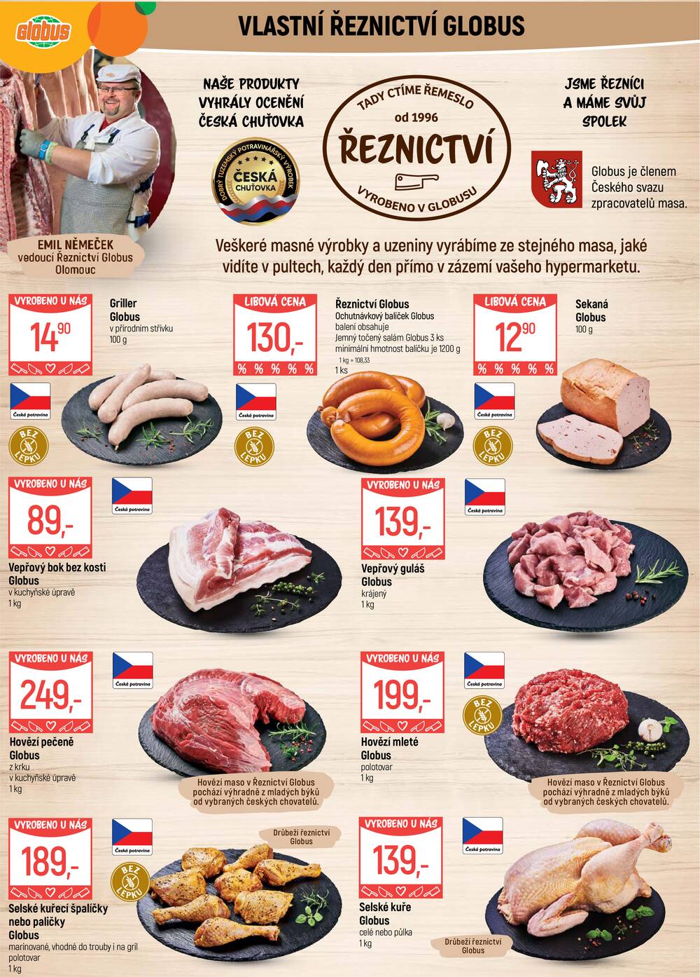 Leták Globus - Akční leták Globus 19.8. - 25.8.2026 - Globus Olomouc - strana 5 Leták Globus - Akční leták Globus 19.8. - 25.8.2026 - Globus Olomouc - strana 5