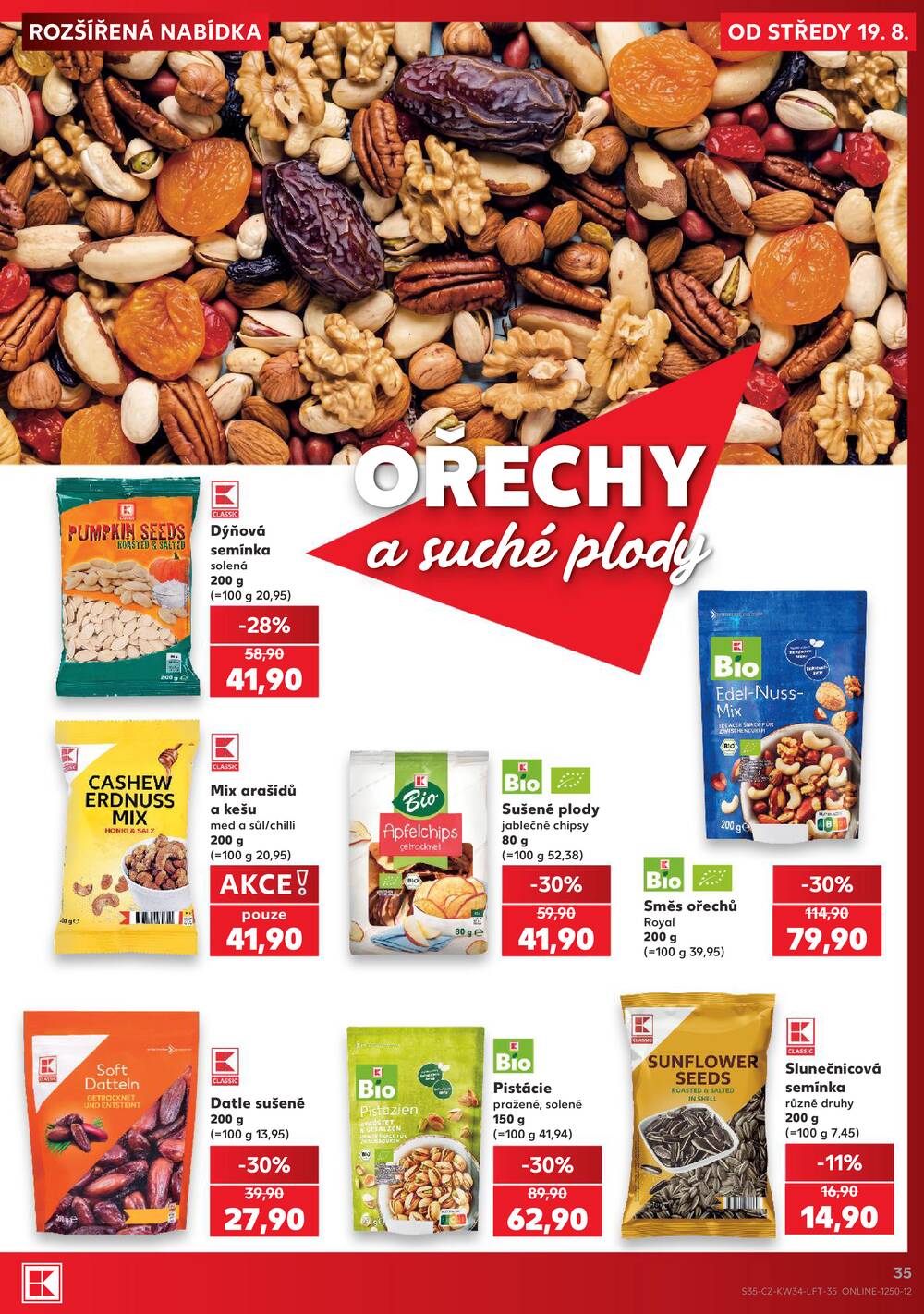 Leták Kaufland - Kaufland 19.8. - 25.8. - Kaufland - Praha 3 (Jarov) - strana 35 Leták Kaufland - Kaufland 19.8. - 25.8. - Kaufland - Praha 3 (Jarov) - strana 35