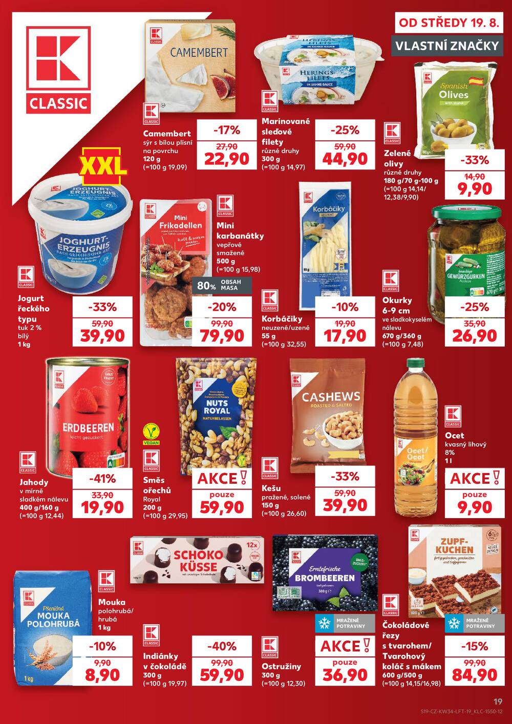 Kaufland 19.8. - 25.8. - Kaufland - Čáslav