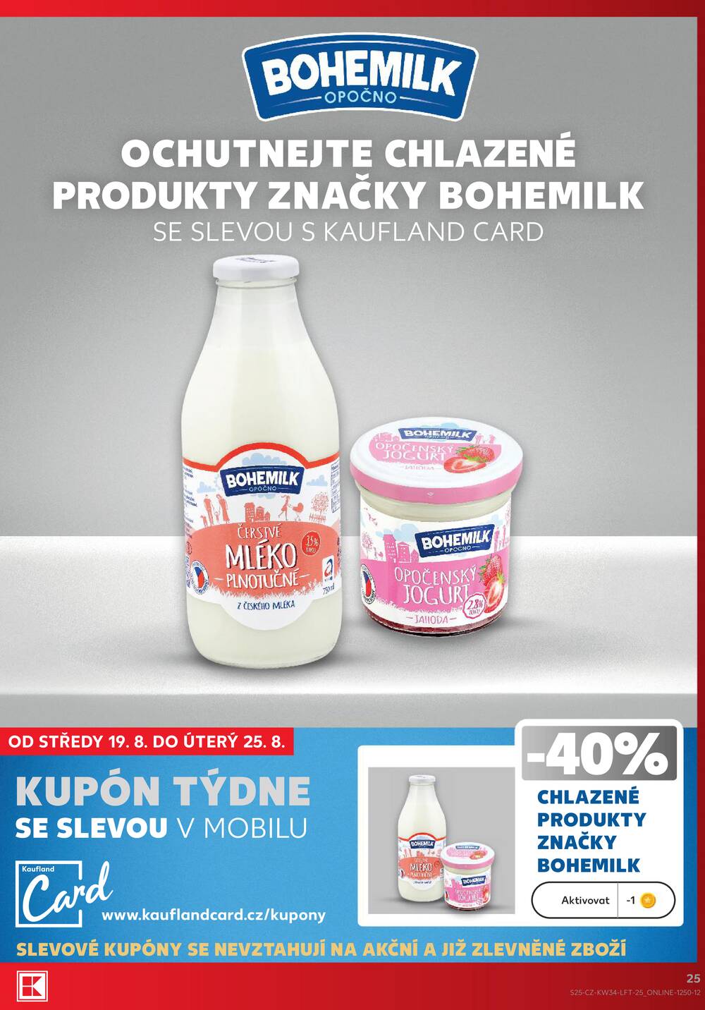 Kaufland 19.8. - 25.8. - Kaufland - Děčín