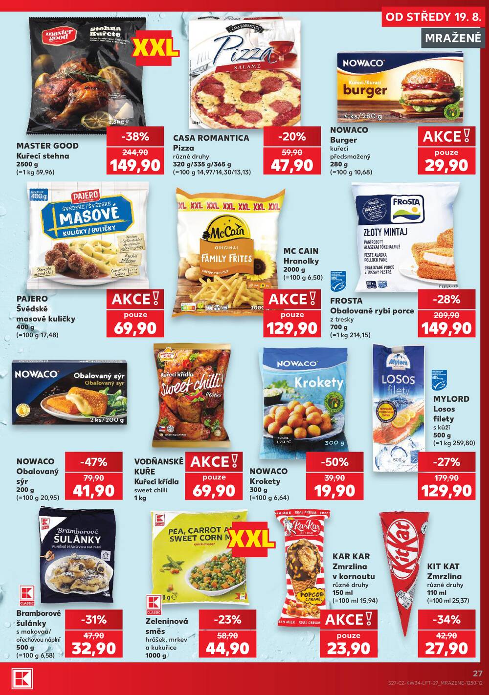 Kaufland 19.8. - 25.8. - Kaufland - Jindřichův Hradec