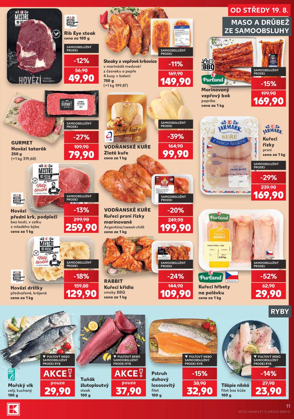 Kaufland 19.8. - 25.8. - Kaufland - Hodonín (Dvořákova)