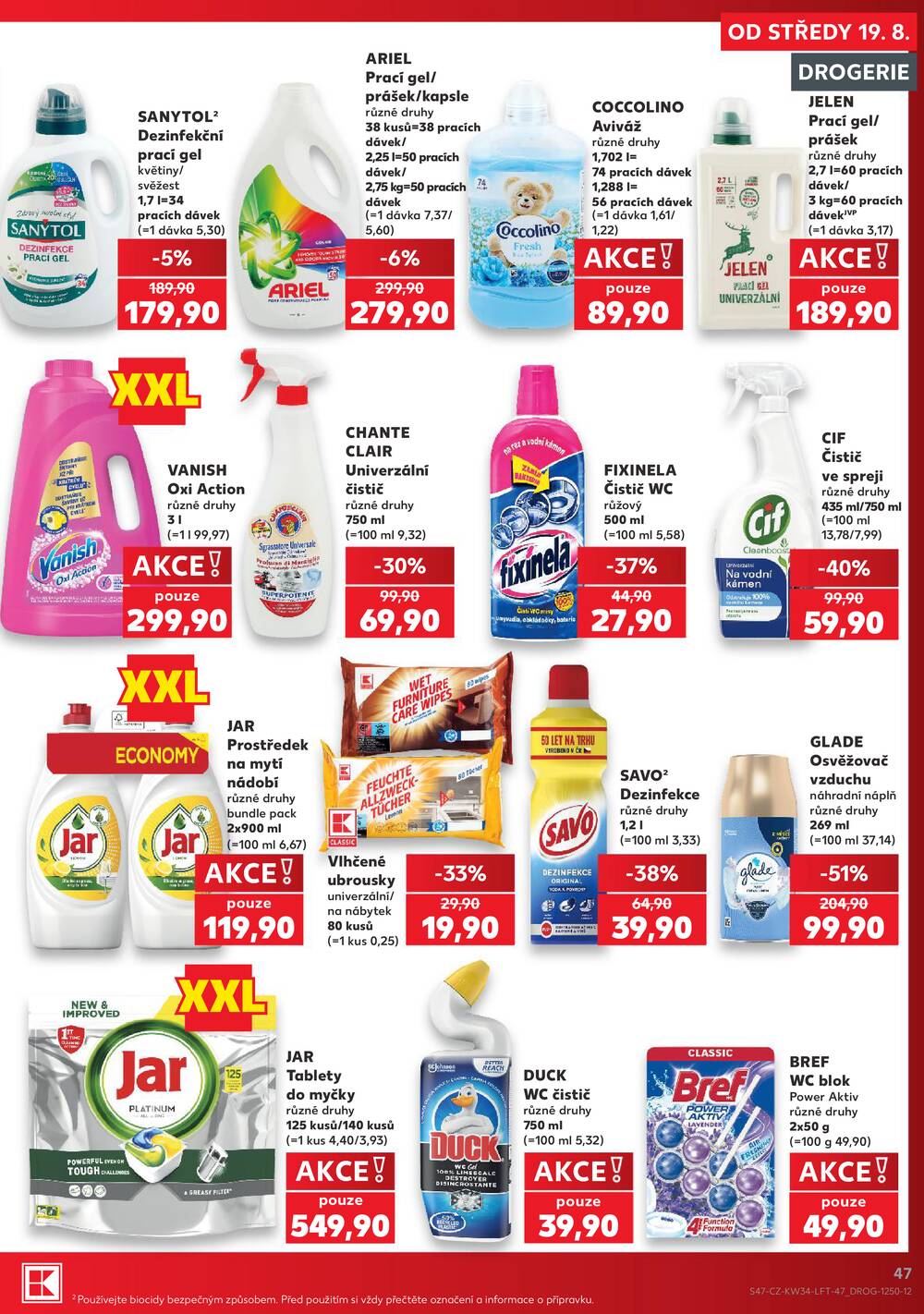 Kaufland 19.8. - 25.8. - Kaufland - Vyškov
