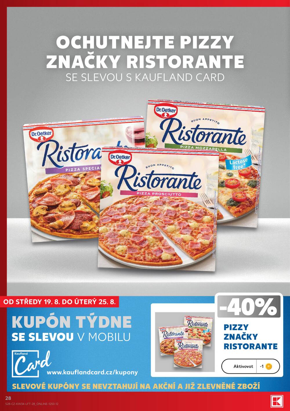 Kaufland 19.8. - 25.8. - Kaufland - Litvínov