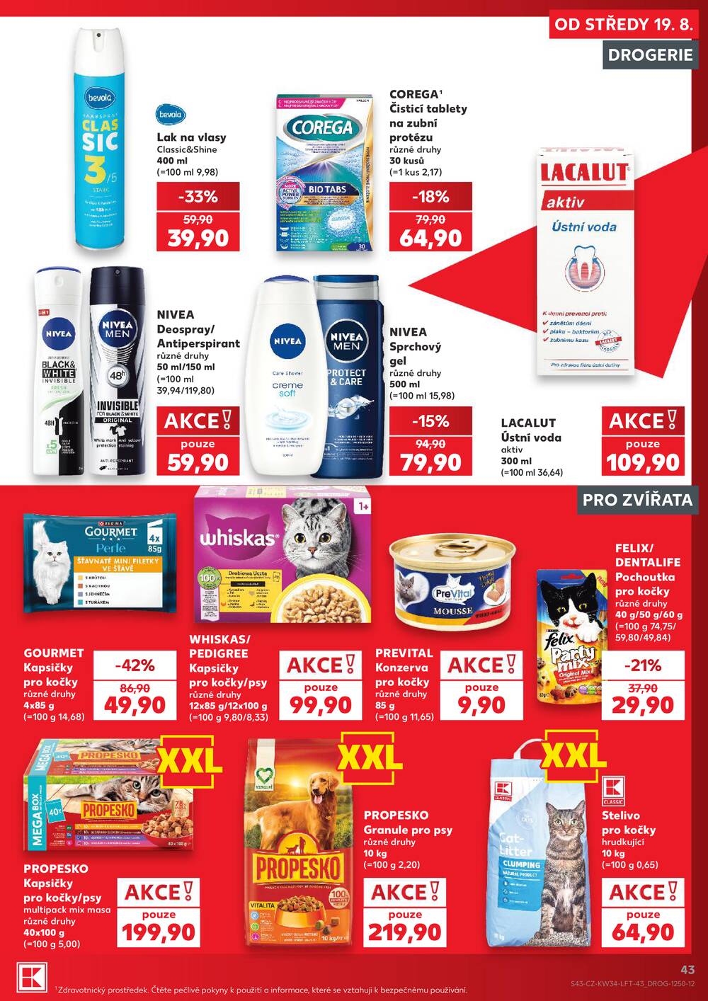 Kaufland 19.8. - 25.8. - Kaufland - Kuřim