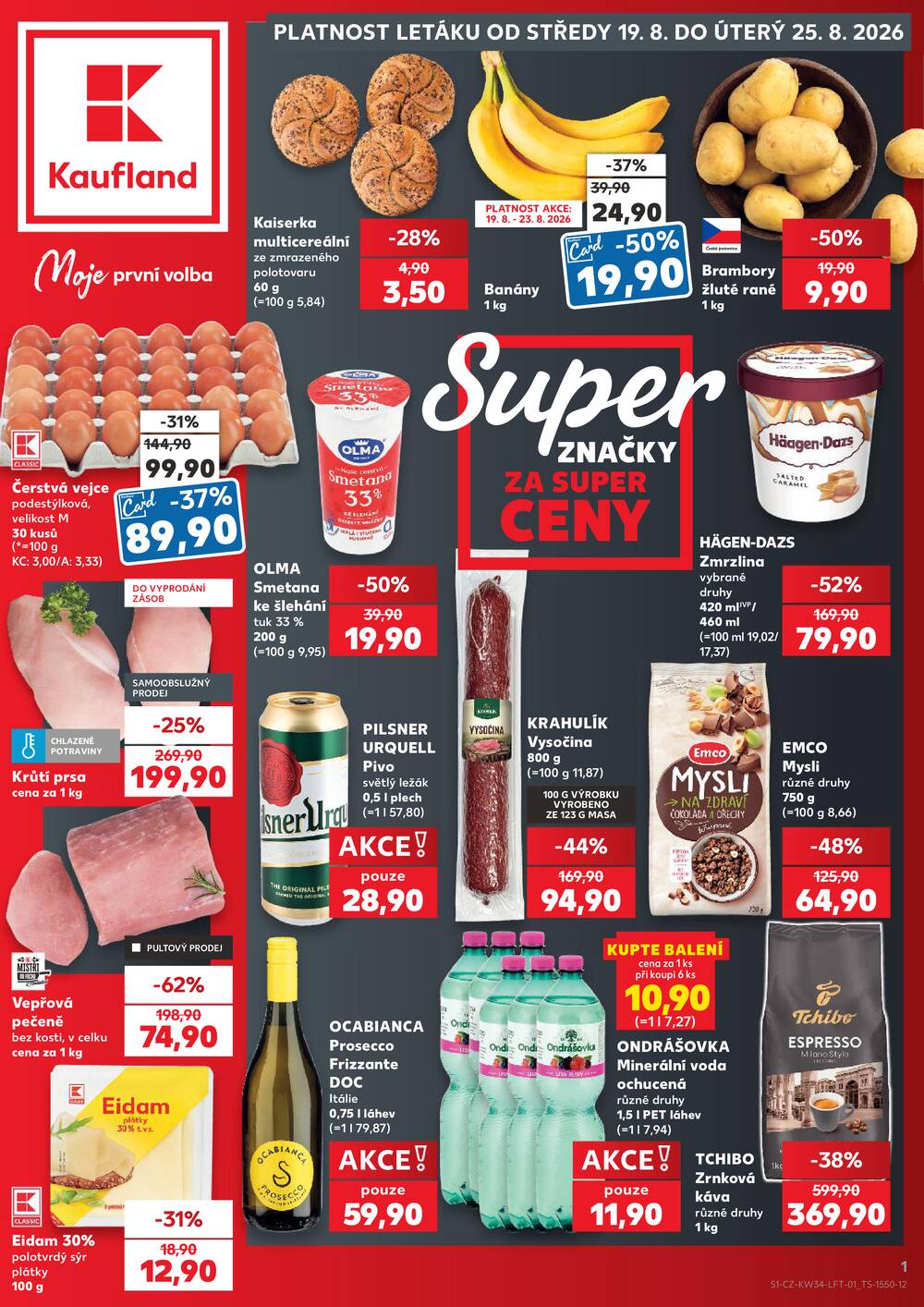 Kaufland 19.8. - 25.8. - Kaufland - Otrokovice