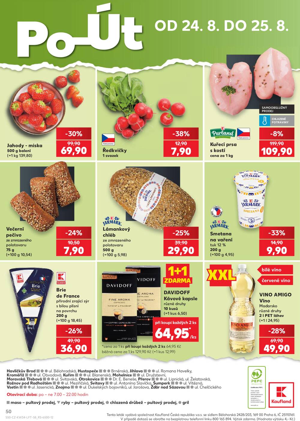 Kaufland 19.8. - 25.8. - Kaufland - Otrokovice