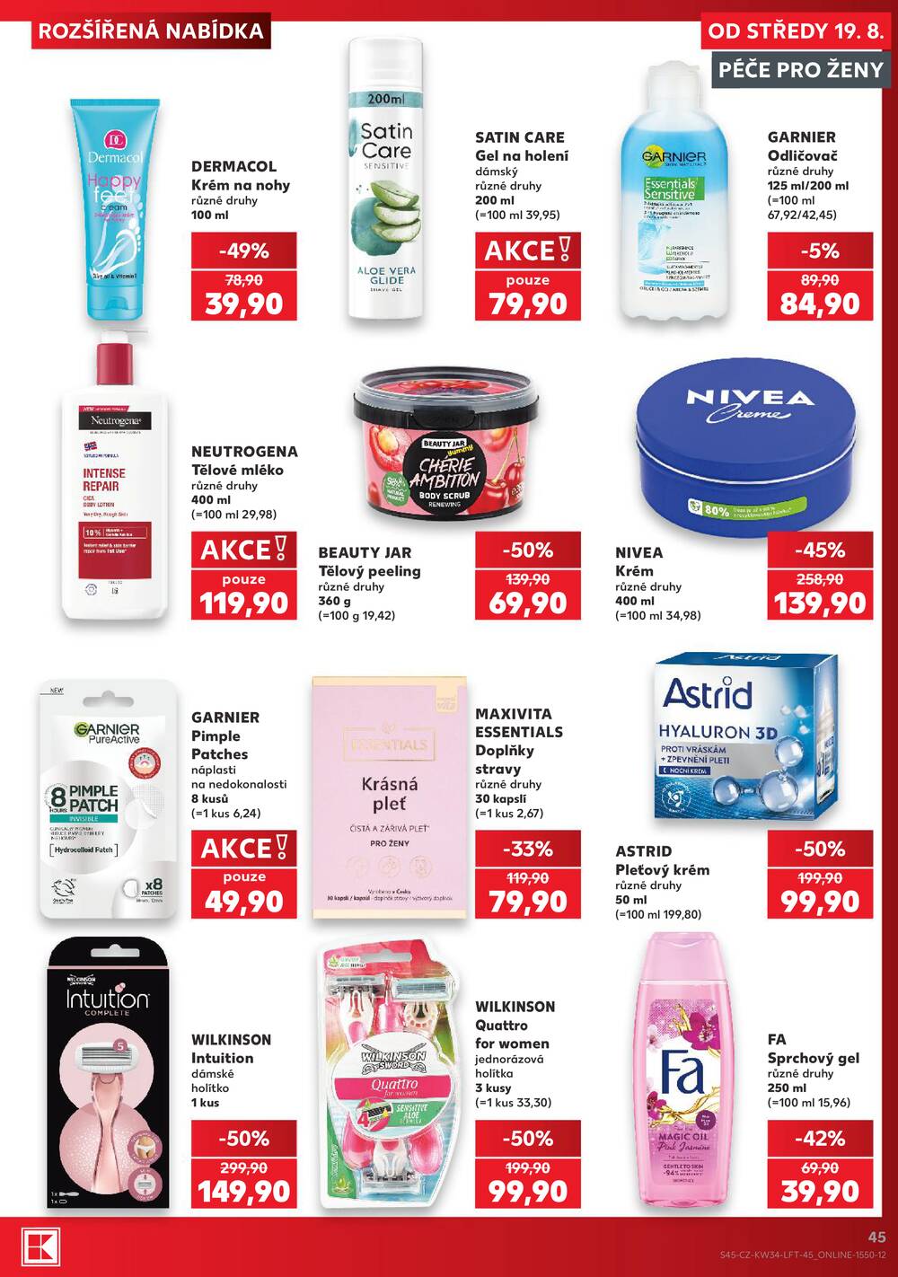 Kaufland 19.8. - 25.8. - Kaufland - Zábřeh na Moravě