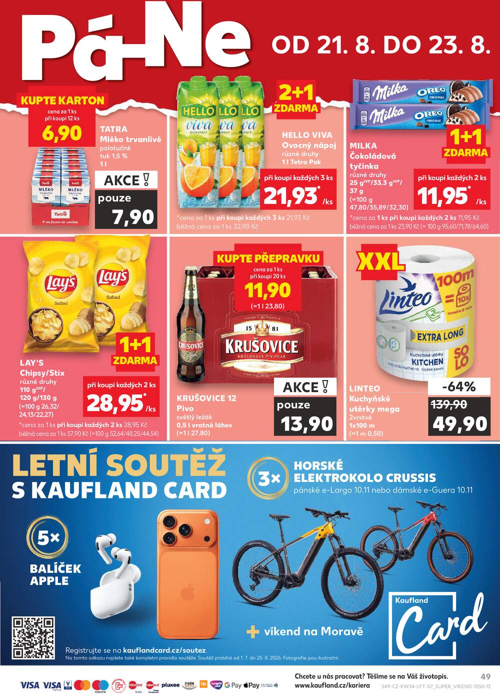 Kaufland 19.8. - 25.8. - Kaufland - Zábřeh na Moravě