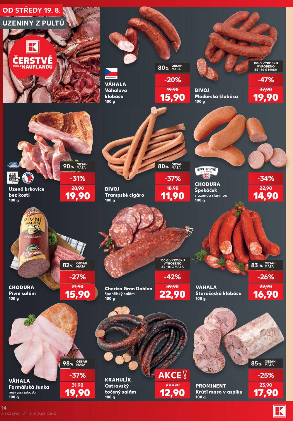 Kaufland 19.8. - 25.8. - Kaufland - Vrchlabí