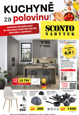 SCONTO Nábytek : 1 leták