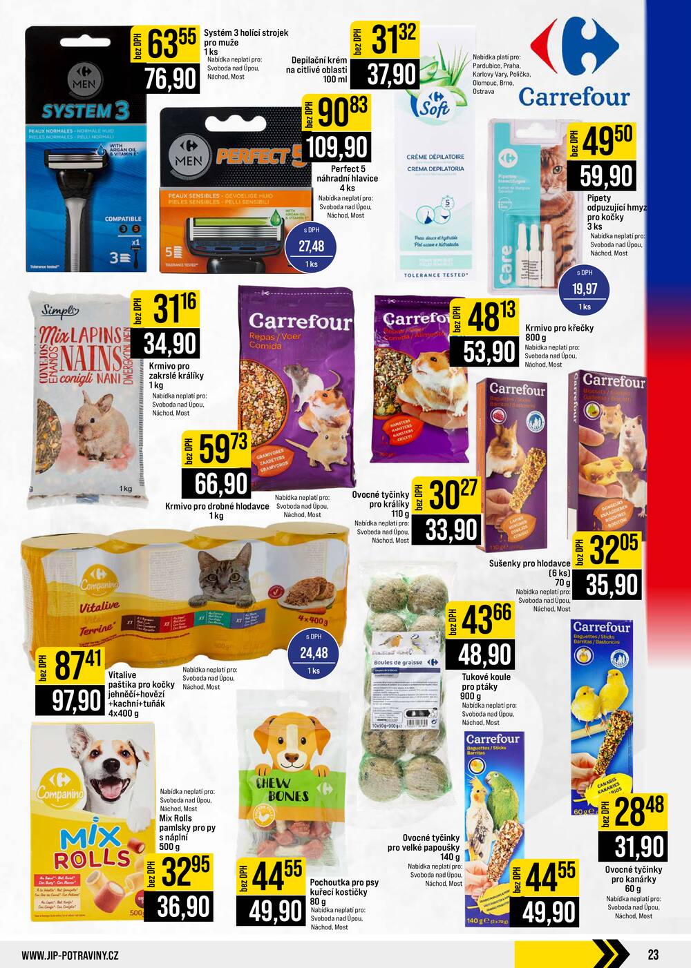 Leták JIP - JIP Cash & Carry České Budějovice, Most, Náchod, Polička, Sušice a Svoboda nad Úpou od 19.8. do 25.8.2026 - strana 23 Leták JIP - JIP Cash & Carry České Budějovice, Most, Náchod, Polička, Sušice a Svoboda nad Úpou od 19.8. do 25.8.2026 - strana 23