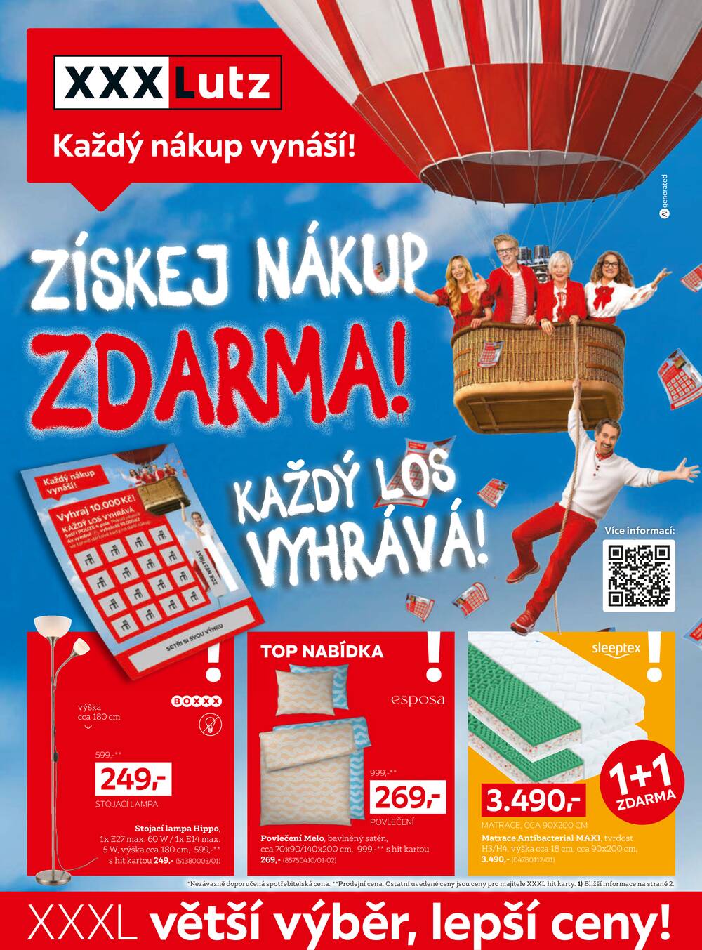 Leták XXXLutz - XXXLutz od 24.8. do 6.9.2026 - strana 1 Leták XXXLutz - XXXLutz od 24.8. do 6.9.2026 - strana 1