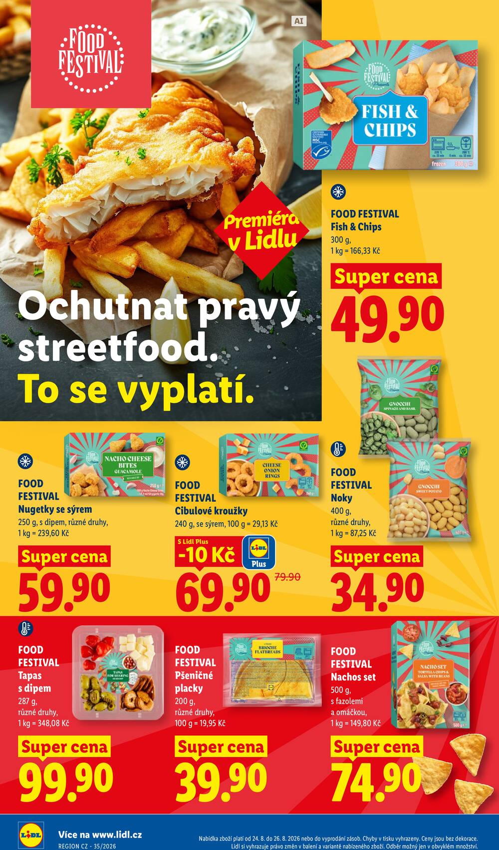 Lidl od 24.8. do 26.8.2026