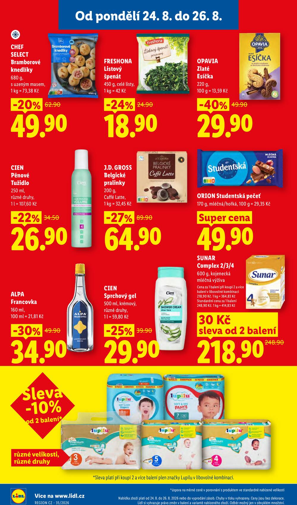 Leták Lidl - Lidl od 24.8. do 26.8.2026 - strana 31 Leták Lidl - Lidl od 24.8. do 26.8.2026 - strana 31