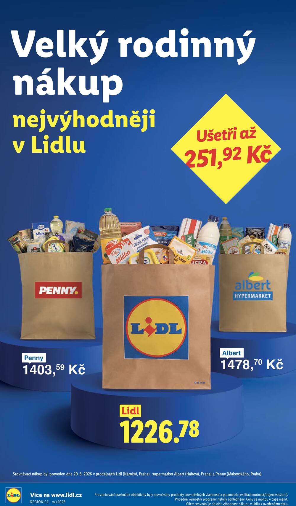Lidl Čtvrtek od 27.8. do 30.8.2026