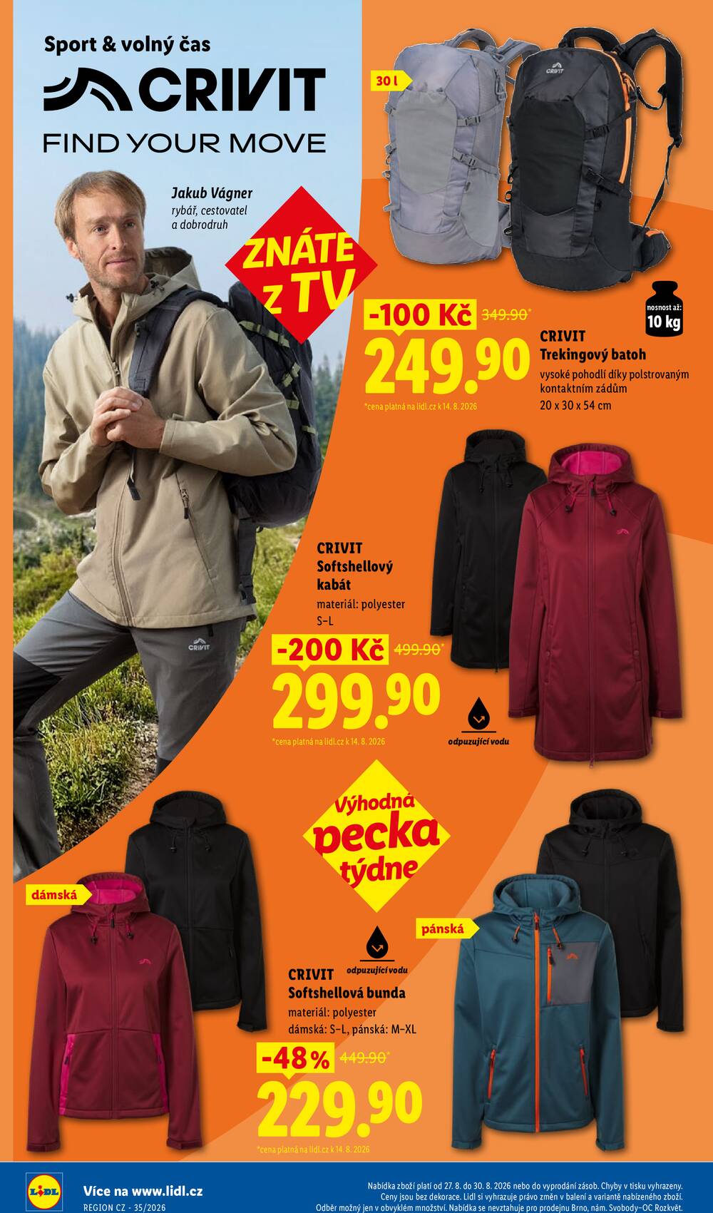 Lidl Čtvrtek od 27.8. do 30.8.2026