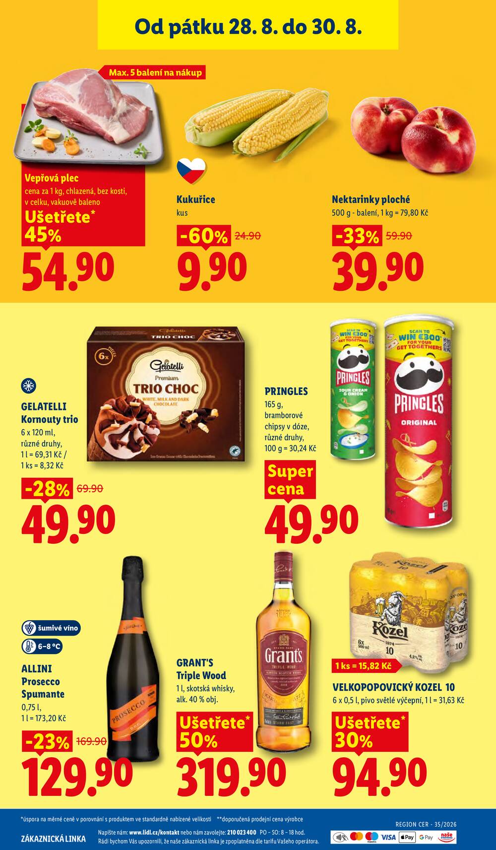 Lidl Čtvrtek od 27.8. do 30.8.2026