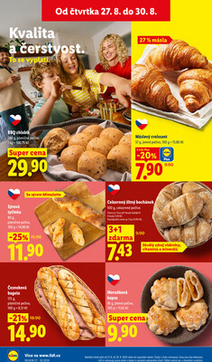 Lidl Čtvrtek od 27.8. do 30.8.2026