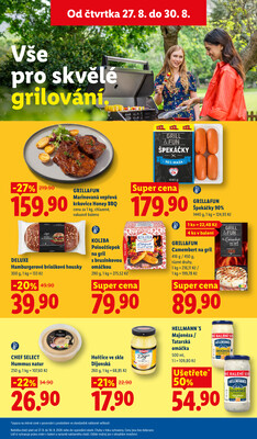 Lidl Čtvrtek od 27.8. do 30.8.2026