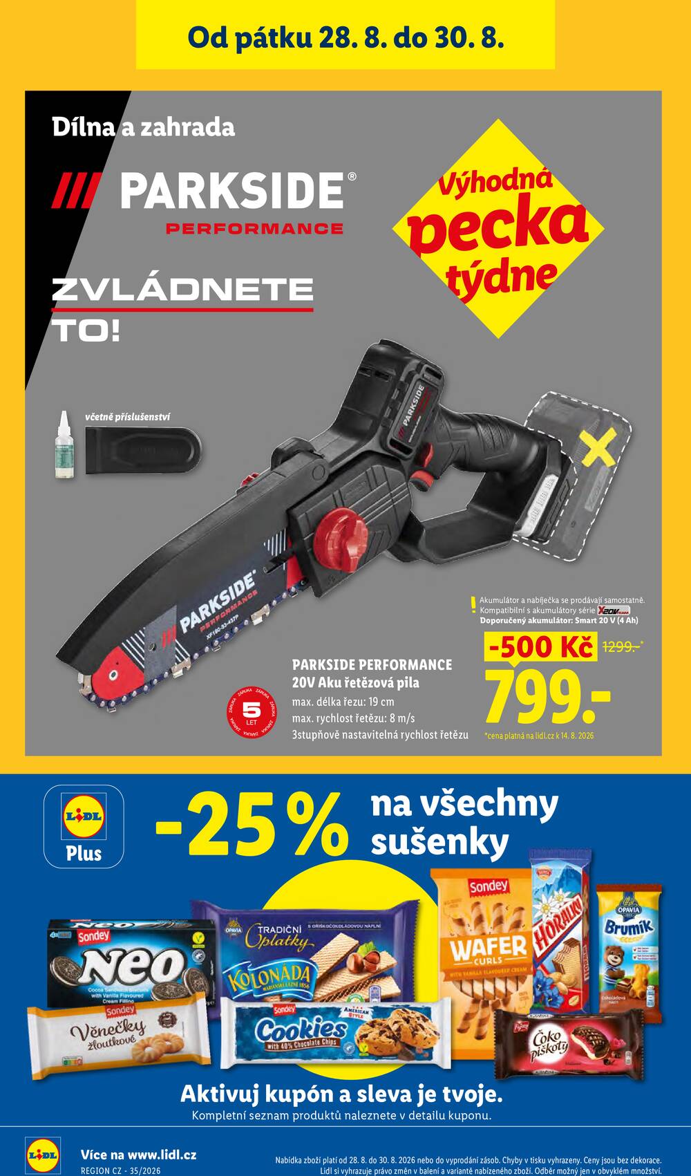Lidl Spotřební zboží 24.8. - 30.8.
