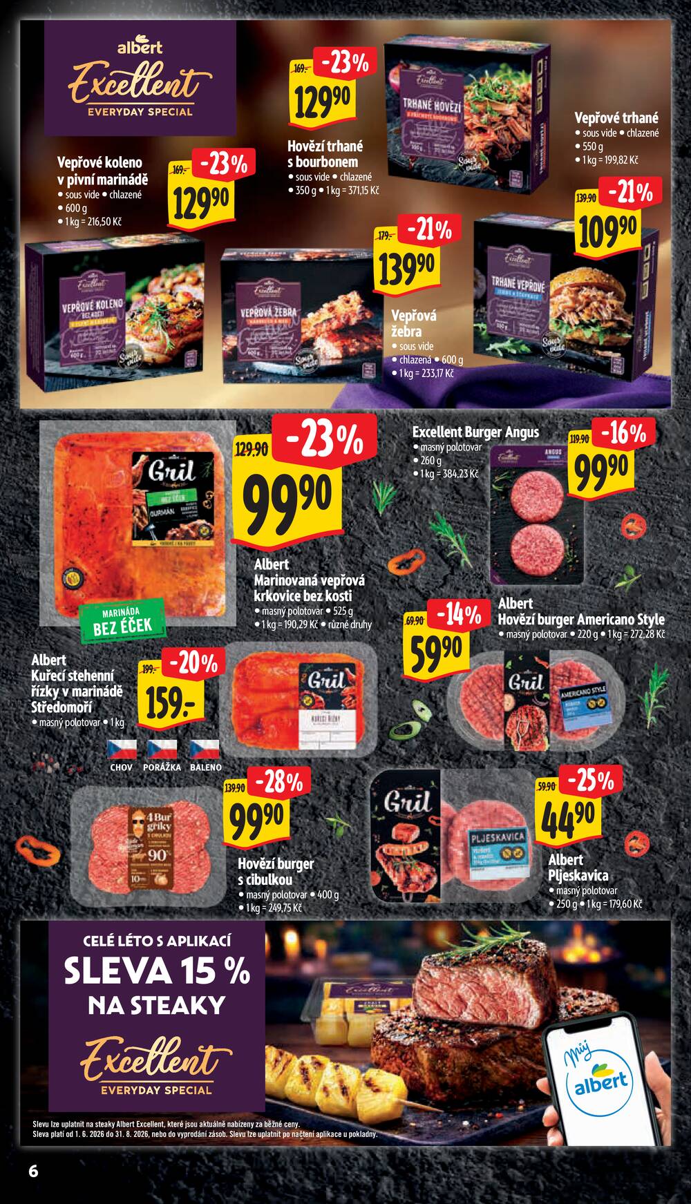 Albert Supermarket od 26.8. do 1.9.2026